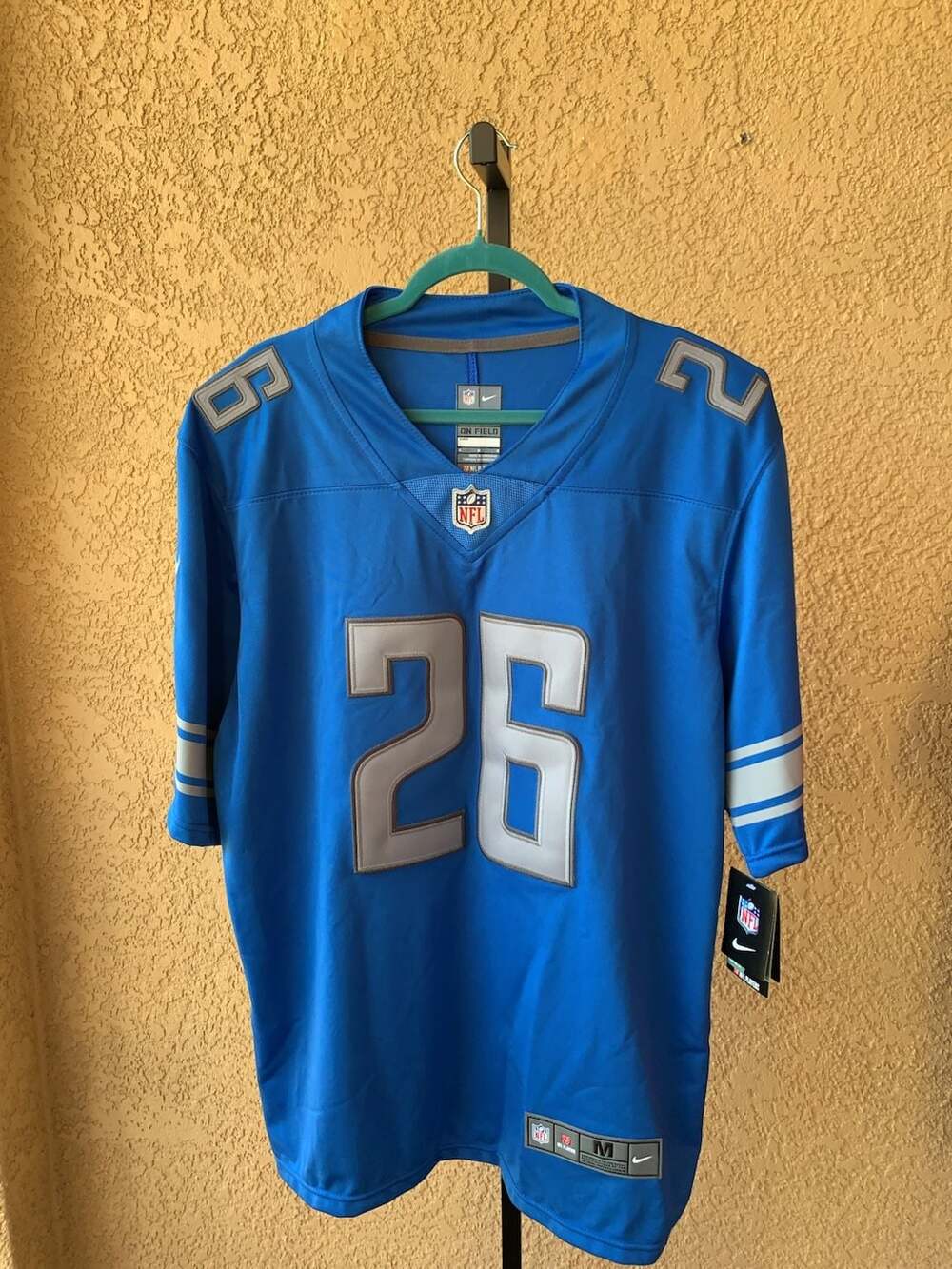 Nike Detroit Lions Jahmyr Gibbs #26 NFL Jersey Size M